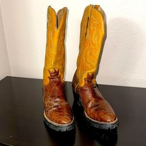 Preban Sea Turtle Cowboy Boots